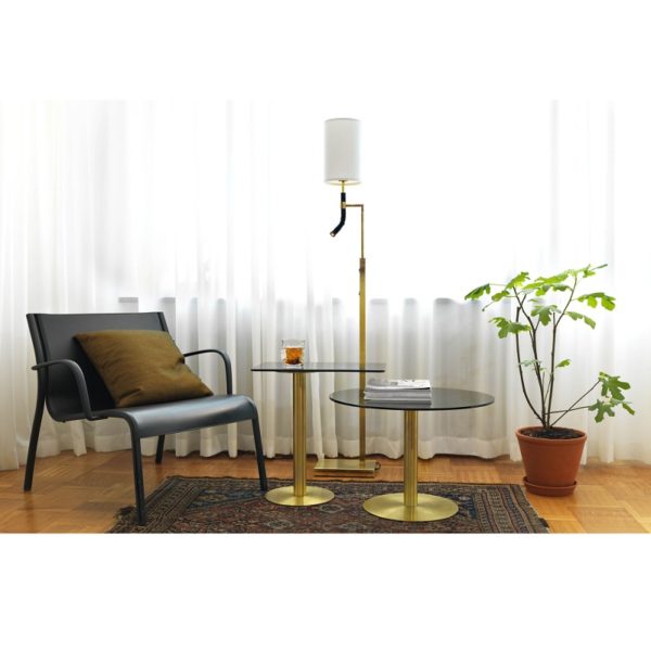 Butler Golvlampa rå mässing - Bild 4